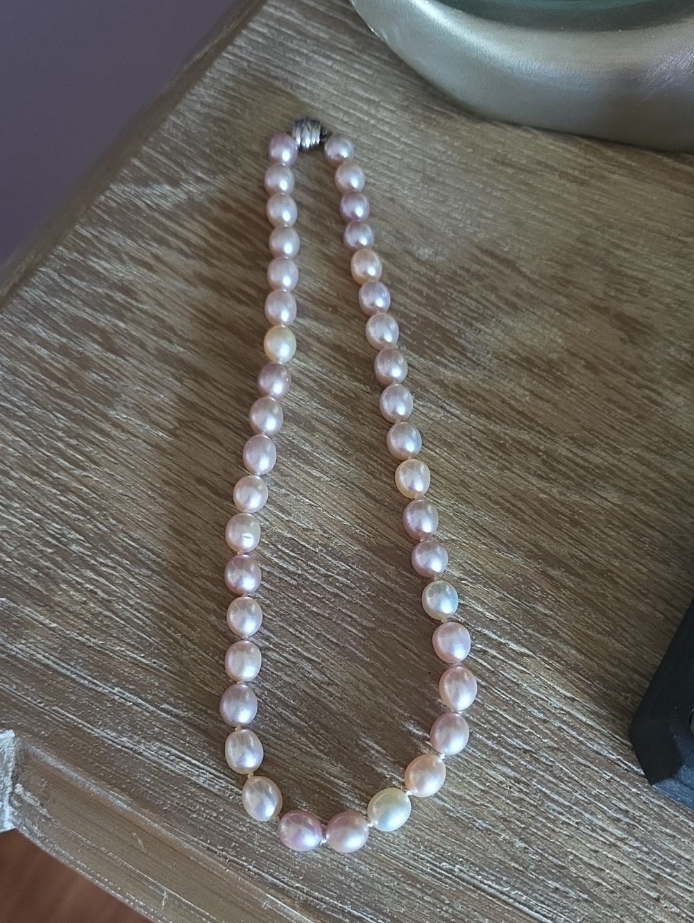 Birks Elegant Pink Tahitian Pearl Necklace